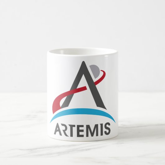 Mars des NASA Artemis-Programms 2024 Astronaut Kaffeetasse (Mittel)