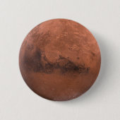 Mars des Roten Planeten Button (Vorderseite)