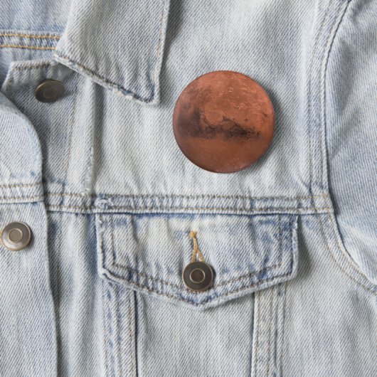 Mars des Roten Planeten Button (Beispiel)