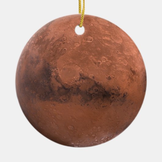 Mars des Roten Planeten Keramik Ornament (Vorne)