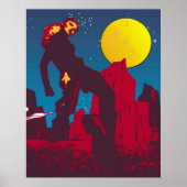 Mars des roten Planeten Poster (Vorne)