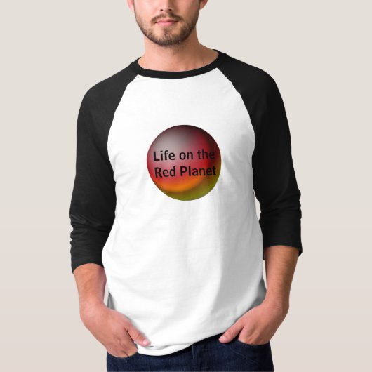 Mars des Roten Planeten T-Shirt (Vorderseite)
