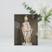 MARS, DIE MIT CUPID 1825 John Gibson WIEDER EINGES Postkarte (Stehend Vorderseite)