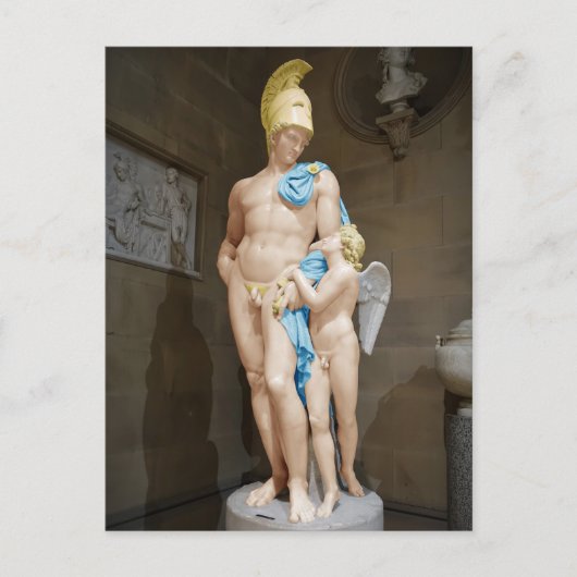 MARS, DIE MIT CUPID 1825 John Gibson WIEDER EINGES Postkarte (Vorderseite)