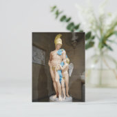 MARS, DIE MIT CUPID 1825 John Gibson WIEDER EINGES Postkarte (Stehend Vorderseite)