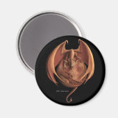 Mars Dragon Magnet (Vorderseite/Rückseite)