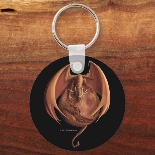 Mars Dragon Schlüsselanhänger (Vorderseite)