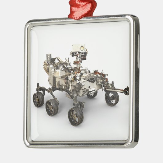 Mars durchhalten sich auf weißem Hintergrund. Ornament Aus Metall (Links)