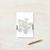 Mars durchhalten sich auf weißem Hintergrund. Post-it Klebezettel (Auf Schreibtisch)