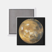 Mars! Ein schönes Bild aus dem All. NASA Magnet (Vorderseite/Rückseite)