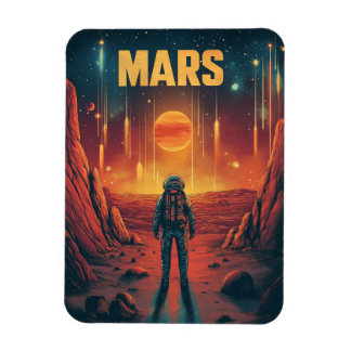 Mars: Entdecken Sie den Roten Planeten Magnet