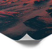 Mars: Entdecken Sie den Roten Planeten Poster (Ecke)