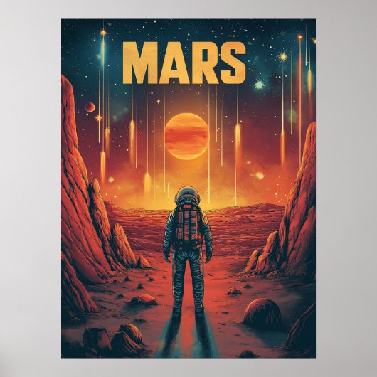 Mars: Entdecken Sie den Roten Planeten Poster (Vorne)