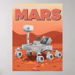 Mars-Erkundungs-Rover Poster