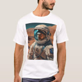 Mars Explorer Astronaut T-Shirt (Vorderseite)