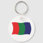 Mars Flag Schlüsselanhänger (Vorderseite)