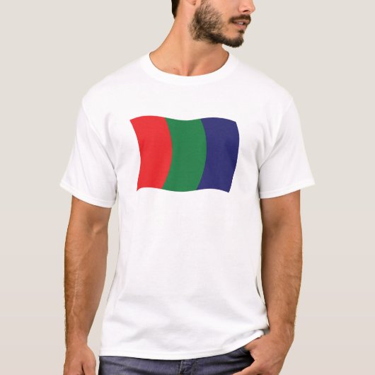 Mars-Flag-Shirt T-Shirt (Vorderseite)