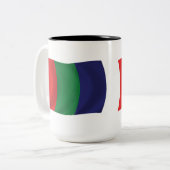 Mars Flag Tasse (Vorderseite Links)