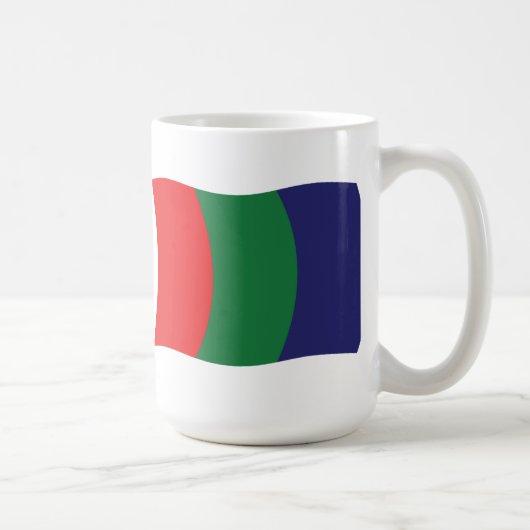Mars Flag Tasse (Rechts)