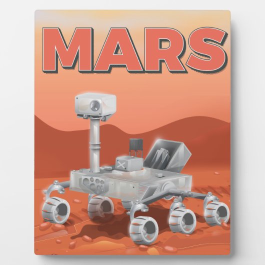 Mars Fotoplatte (Vorderseite)