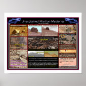 Mars Geheimnisse Poster (Vorne)