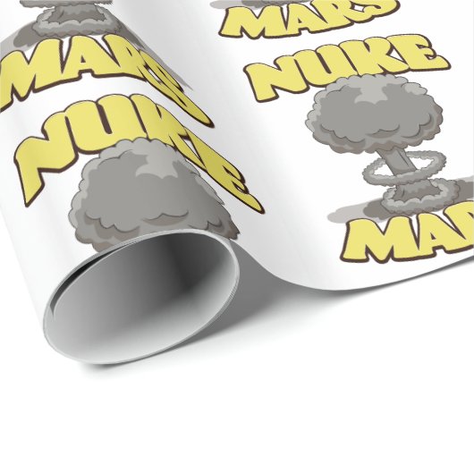 Mars Geschenkpapier (Rolleneckpunkt)