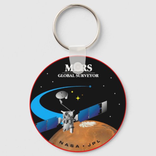 Mars Global Surveyor Schlüsselanhänger (Vorderseite)