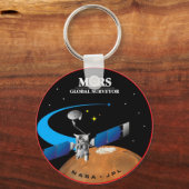Mars Global Surveyor Schlüsselanhänger (Vorderseite)