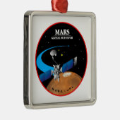 Mars-globales Feldmesser Ornament Aus Metall (Rechts)