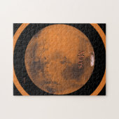 Mars Globe von der NASA Puzzle (Horizontal)