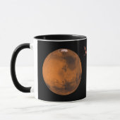 Mars Globe von der NASA Tasse (Links)