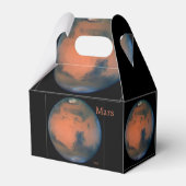 Mars Globe von Hubble und NASA Geschenkschachtel (Rückseite)