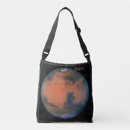 Mars Globe von Hubble und NASA Tragetaschen Mit Langen Trägern