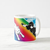 MARS glückliche Akita-Tasse Kaffeetasse (VorderseiteRechts)