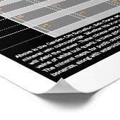 Mars Gold Poster (Ecke)