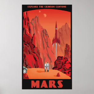 Mars - Großformat Poster
