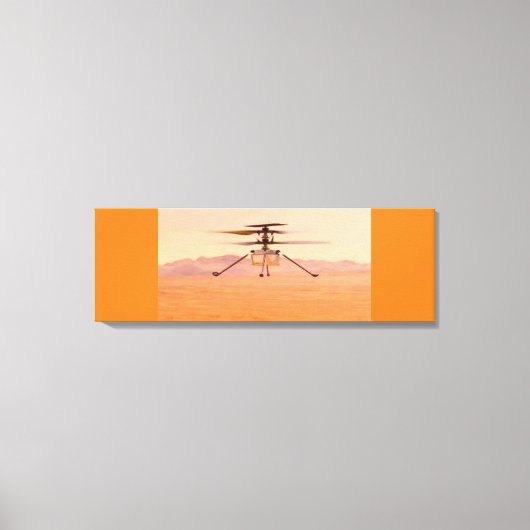 MARS HELICOPTER LEINWANDDRUCK (Vorderseite)