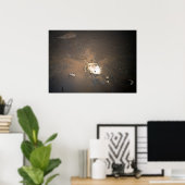 Mars-Helikopter/Ausdauer-Backshell Poster (Heimbüro)