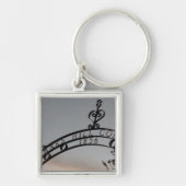 Mars Hill Uni Key Chain - Premium, Square Schlüsselanhänger (Vorne)