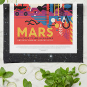 Mars Historische Sehenswürdigkeiten anzeigen Weltr Handtuch (Gefaltet)