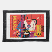 Mars Historische Sehenswürdigkeiten anzeigen Weltr Handtuch (Horizontal)