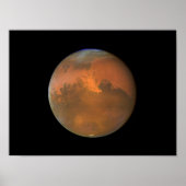 Mars (Hubble Telescope) Poster (Vorne)
