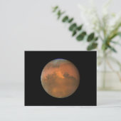 Mars (Hubble Teleskop) Postkarte (Stehend Vorderseite)