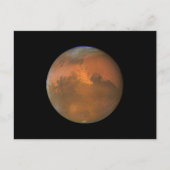 Mars (Hubble Teleskop) Postkarte (Vorderseite)
