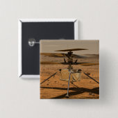 Mars Hubschrauber für den Einfallsreichtum Button (Vorne & Hinten)