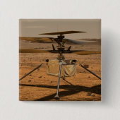 Mars Hubschrauber für den Einfallsreichtum Button (Vorderseite)