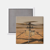 Mars Hubschrauber für den Einfallsreichtum Magnet (Vorderseite/Rückseite)