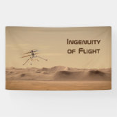 Mars Hubschrauberflug Banner (Horizontal)