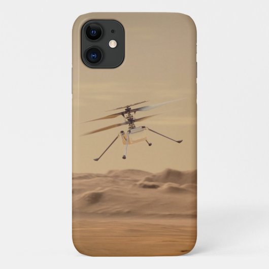 Mars Hubschrauberflug Case-Mate iPhone Hülle (Rückseite)