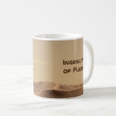 Mars Hubschrauberflug Kaffeetasse (VorderseiteRechts)